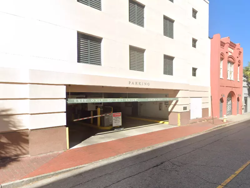 Parking at 200 Meeting St. Garage