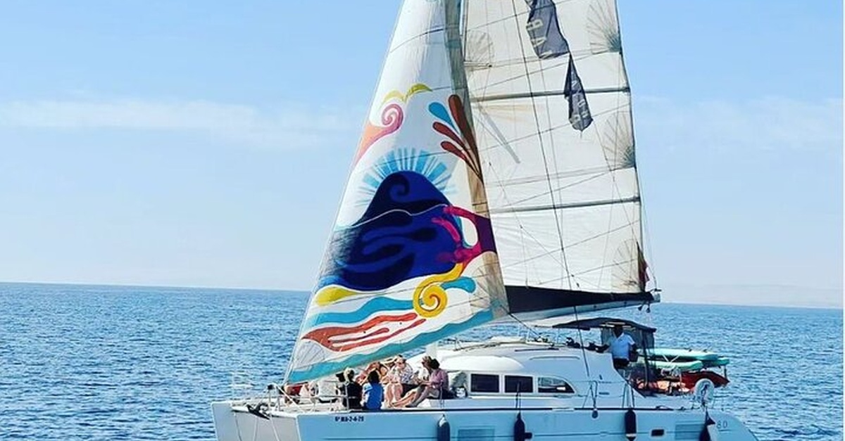 Catamarán privado con bebidas y aperitivos en Marbella