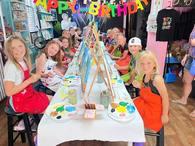 $40 For 1 "Glow Crazy" Splatter Paint Session For 2 People (Reg. $80)