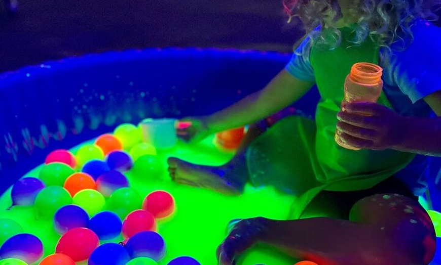 Image 10: Ultimate UV Paint Party in Maleny for Ages 18 months and above