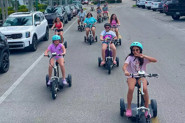 Private Trike and Moped Tour of Downtown Naples Florida
