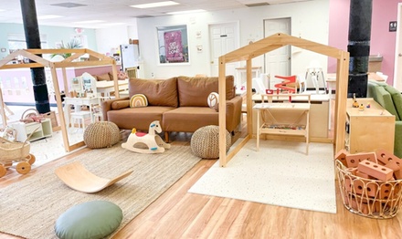 $40 For 1 Month Unlimited Play Pass For The Whole Family ($80) - Natural Nest Play Cafe Newark