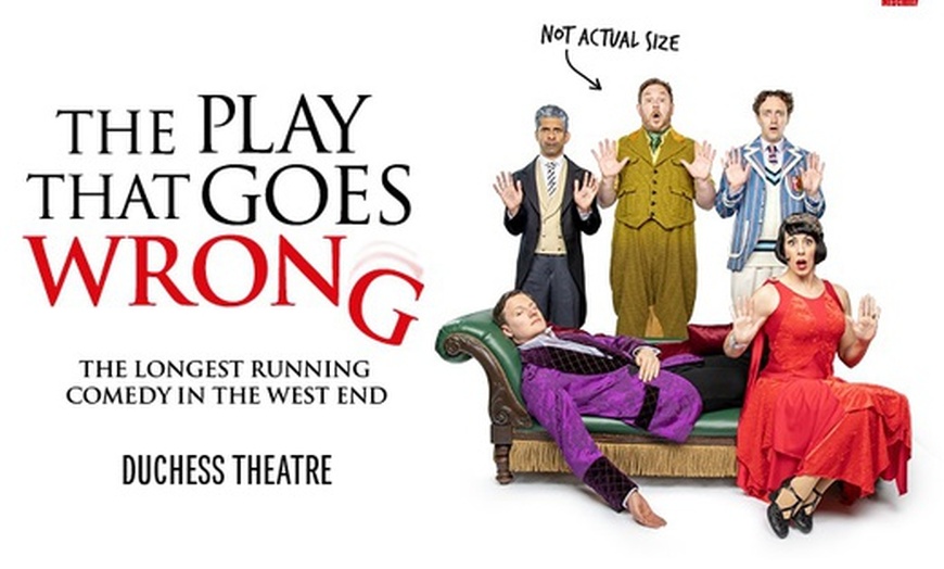 Image 1: Tickets to see The Play That Goes Wrong
