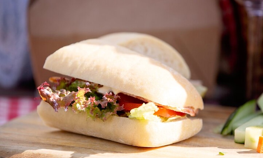 Image 6: Romantic Row Boat Picnic for Two - Private River Experience