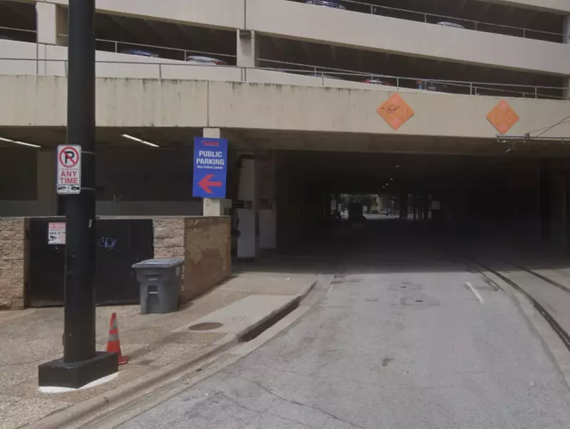 Parking at One Dallas Center IN/OUT Privileges