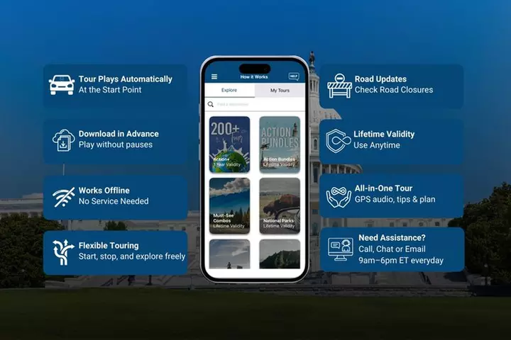 Washington DC Monuments Self-Guided Walking Audio Tour