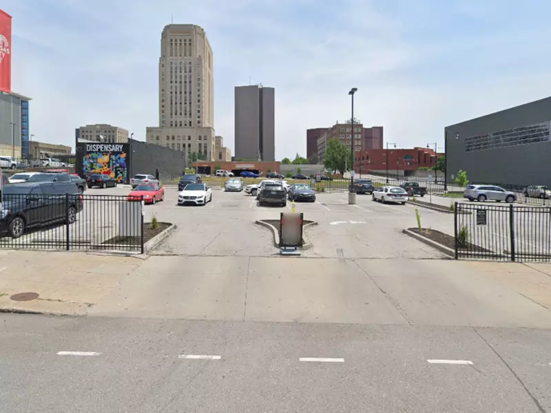 Parking at 1209 Grand Blvd. Lot