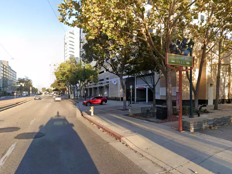 Parking at 303 Almaden Blvd. Garage