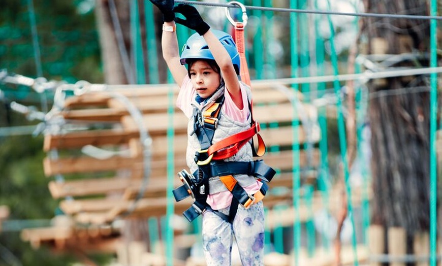 Image 3: Lane Poole Park Dwellingup - Junior Tree Ropes & Ziplining