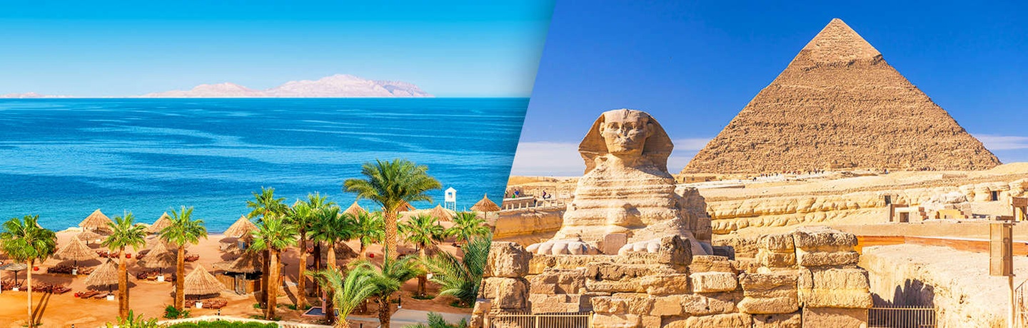 ✈ ÄGYPTEN | Kairo - Cairo und Kreuzfahrt „Pharaons Megastar" kombin...