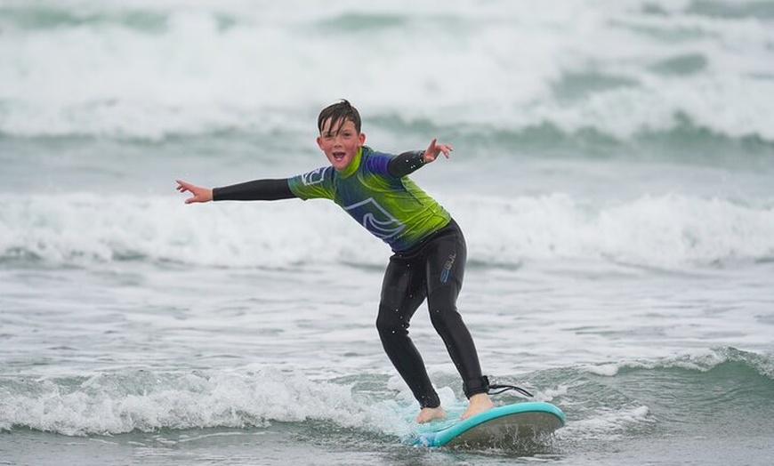 Image 6: Surf Lesson in Widemouth Bay in Bude Cornwall