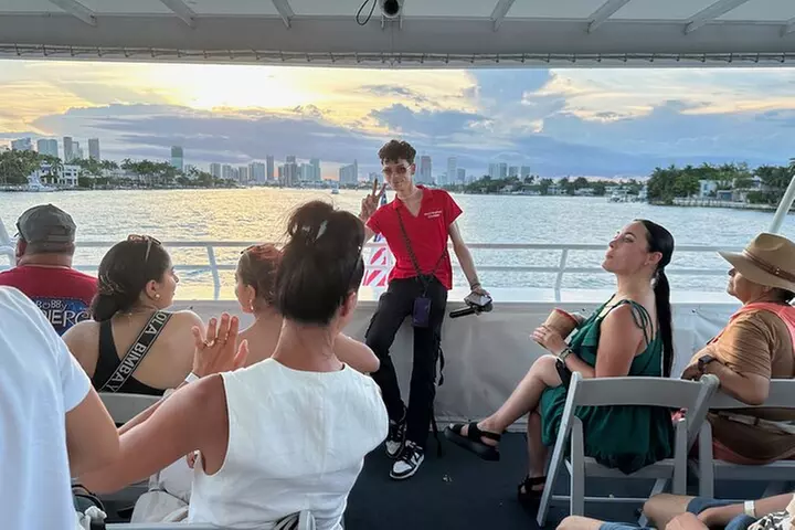 Miami Sunset Cruise with Millionaire Mansions on Biscayne Bay - Primary Image