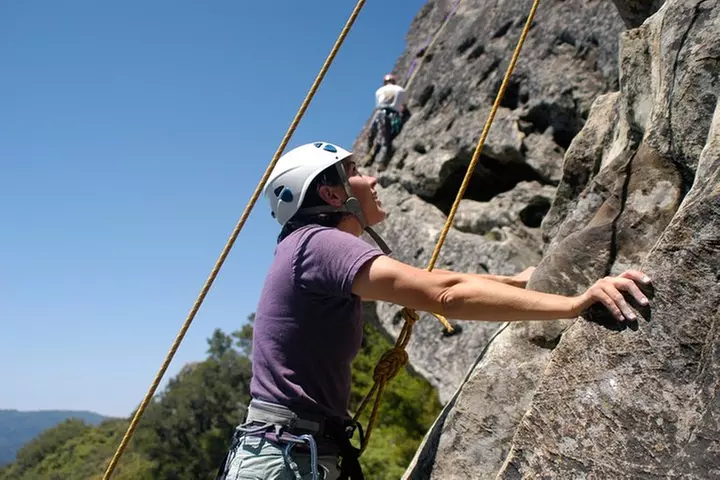 Beginner Outdoor Rock Climbing - Bay Area