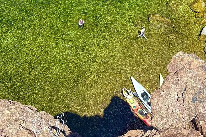 Hoover Dam Kayaking Trip, 6 Hot Springs, 6 Caves, 4 Waterfalls