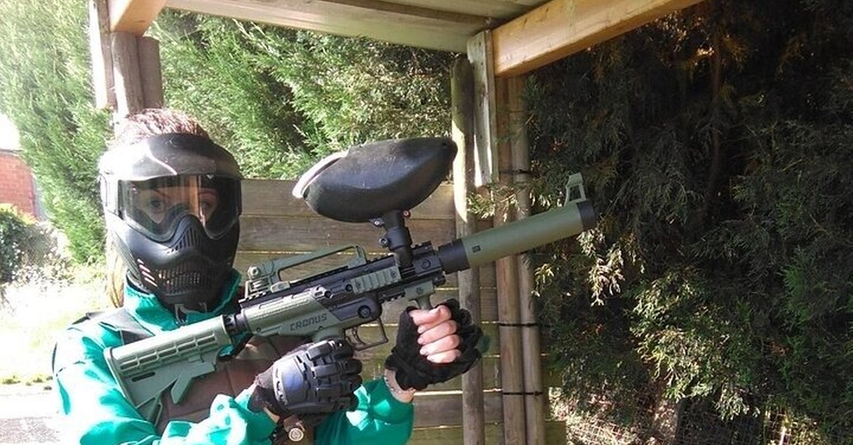 Actividad de paintball de aventura en Santiago de Compostela
