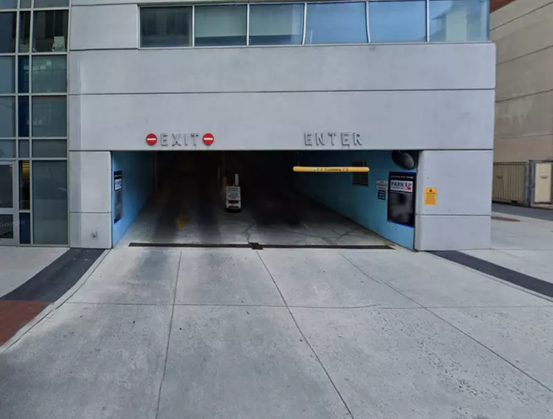 Parking at Harrisburg University Garage