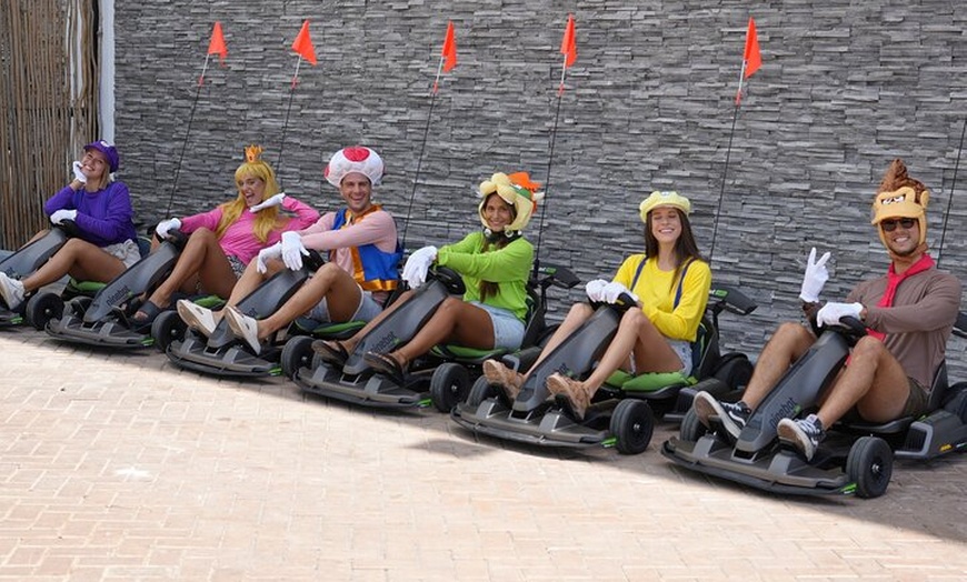Image 3: Cancun Go Kart Tour with Costume in Hotel Zone