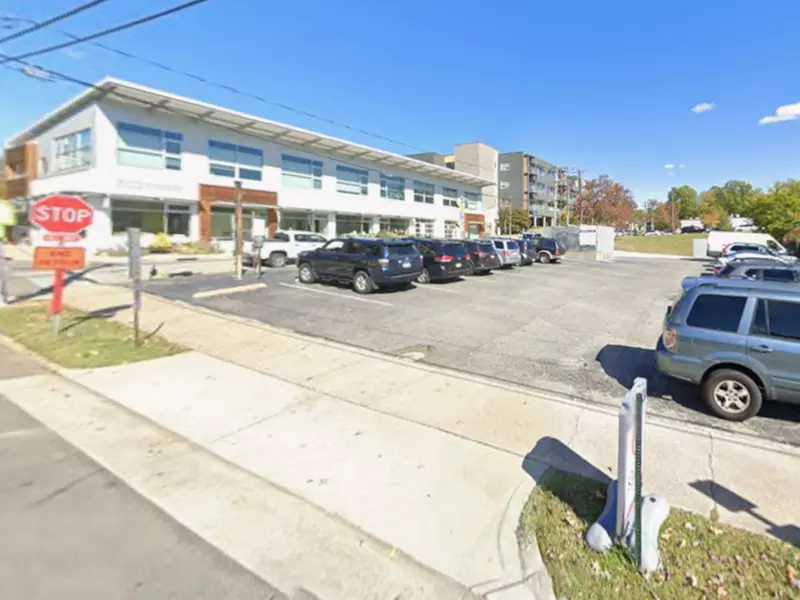 Parking at 410 Rigsbee Ave. Lot