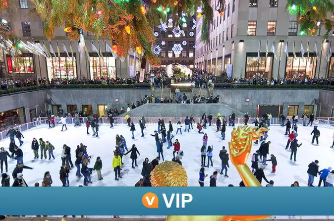 Viator VIP: Rockefeller Center Ice Skating and Dinner Rink Side at The Sea Grill - Primary Image