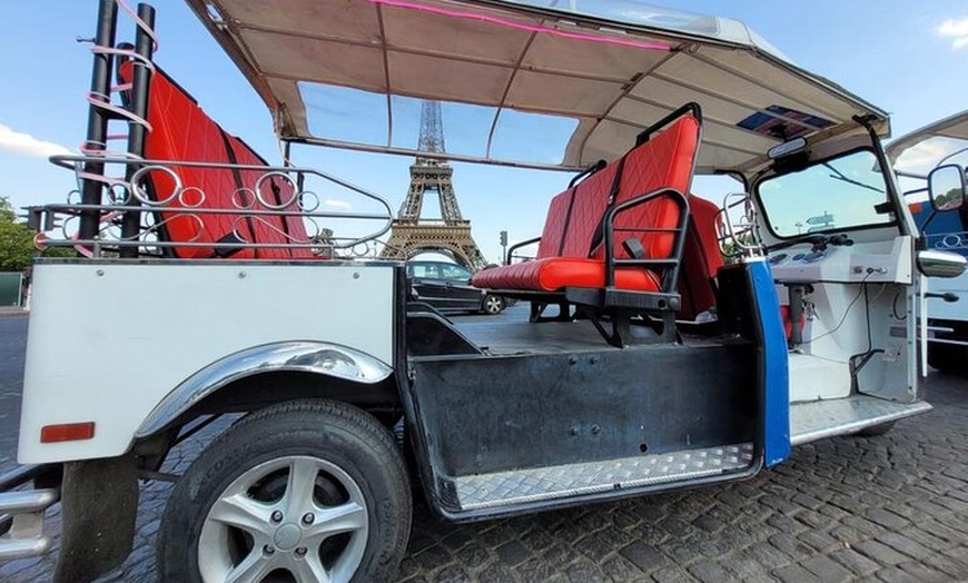 Image 2: Paris avec un Tuk Tuk - Tour privé de 3 heures en TukTuk