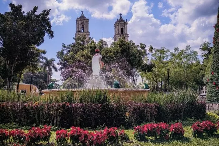 Chichen Itza Ruins, Cenote Ikkil & Hubiku, Valladolid and Buffet