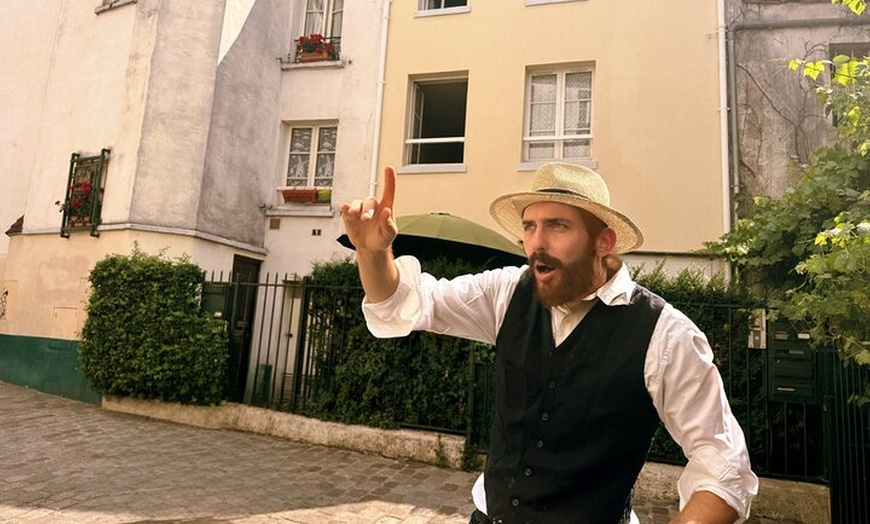 Image 3: Montmartre Food Tour animé par un acteur Van Gogh