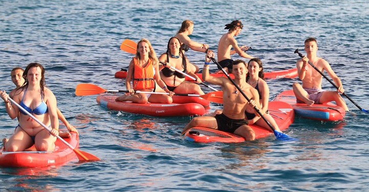 Crucero por la playa y deportes acuáticos en Palma de Mallorca