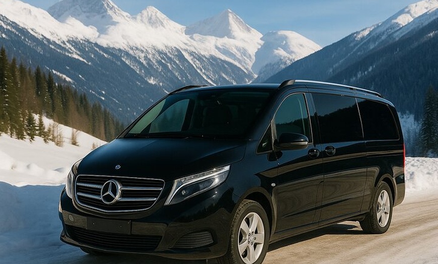Image 3: Transport en camionnette privée de Aéroport Lyon à La Clusaz
