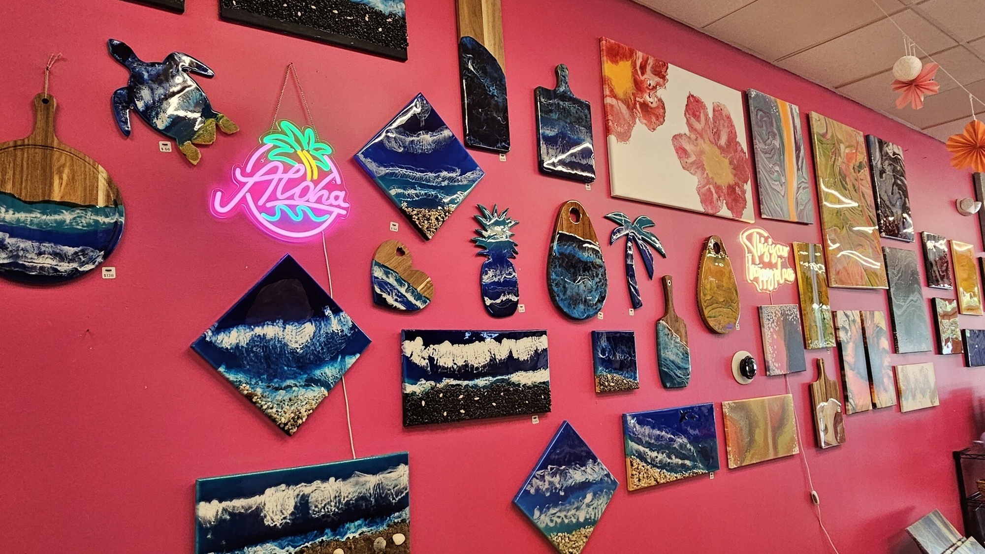 $65 For $130 Worth Of Fluid Art Painting For 2 People