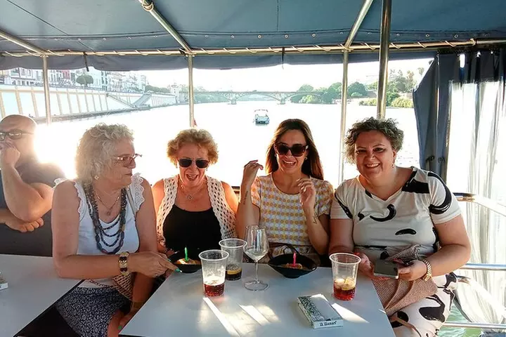 Sevilla : Crucero por el río Guadalquivir con almuerzo o cena