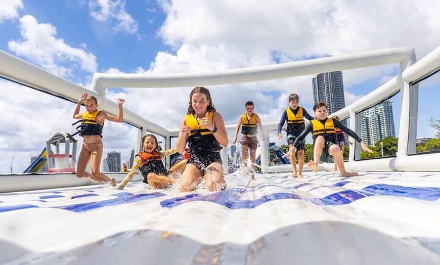 Image 5: 50 Minutes, Southport GC Aqua Park Inflatable Water Activity