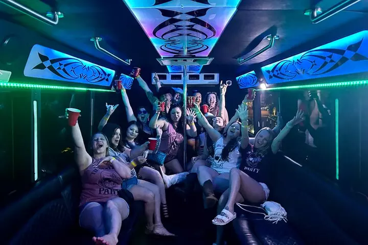 Private Party Bus Rental- 2 Hour Cruise Vegas In Style - Primary Image