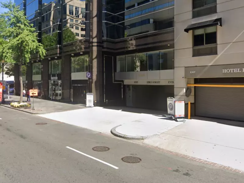 Parking at 1350 I St. Garage