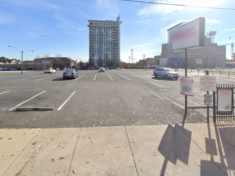 Parking at 300 N. Brevard St. Lot