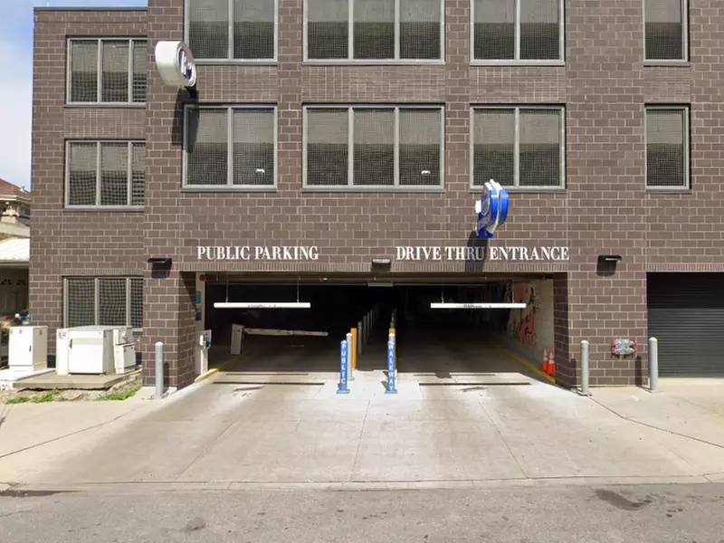 Parking at 955 N. High St. Garage