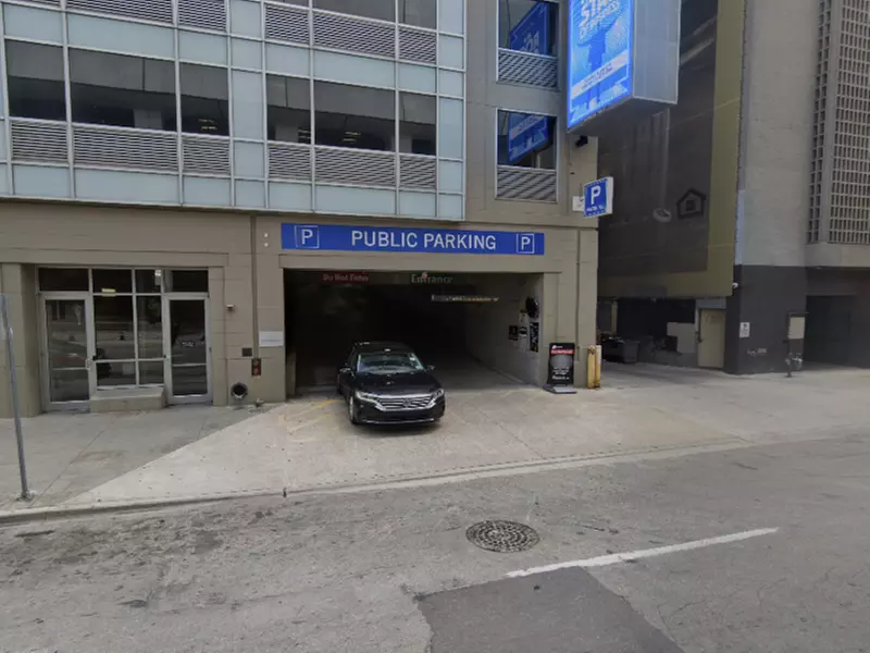 Parking at Third Rail Garage