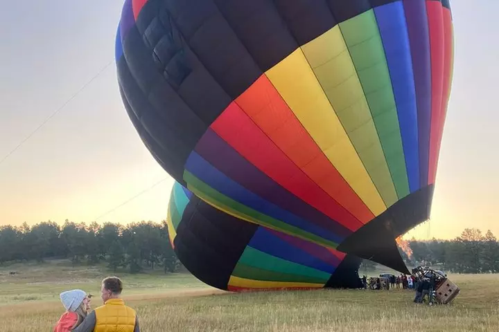Hot Air Balloon Flight Over Black Hills