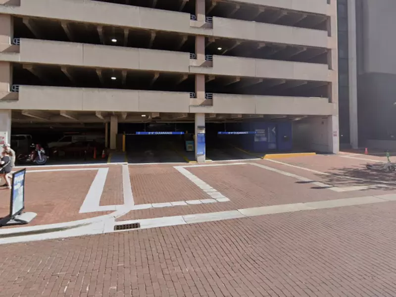 Parking at 120 W. Market St. Garage