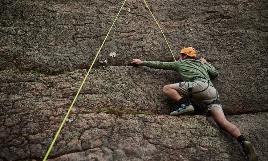Image 3: Rock Adventure Beginner Climb and Abseil