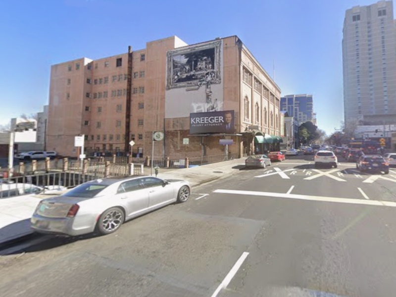 Parking at 1117 J St. Lot