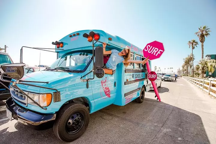 Shared 2 Hour Small Group Surf Lesson in Santa Monica