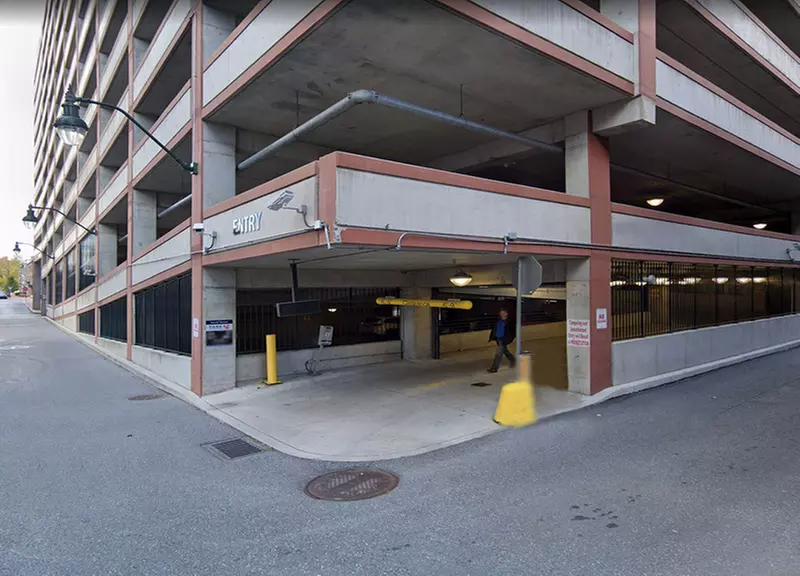 Parking at South Street Garage
