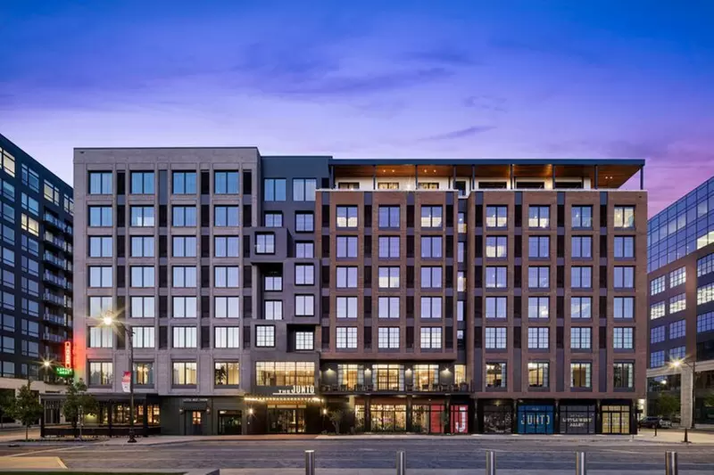 Parking at The Junto Hotel - Valet Kiosk