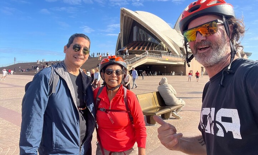 Image 18: Guided Electric Bike Tour of Sydney with Bluetooth helmets