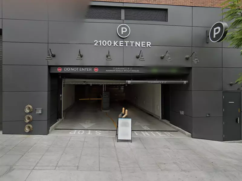 Parking at 2100 Kettner Garage - Second Medium