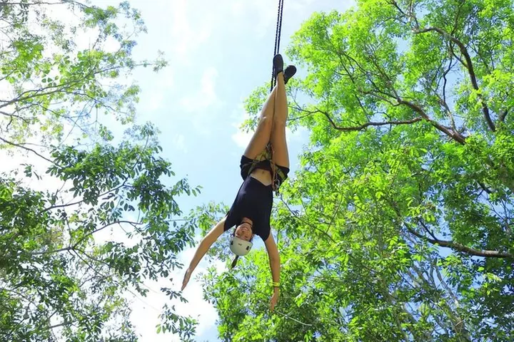 Ultimate extreme experience: ziplines, bungee, cenote and more!