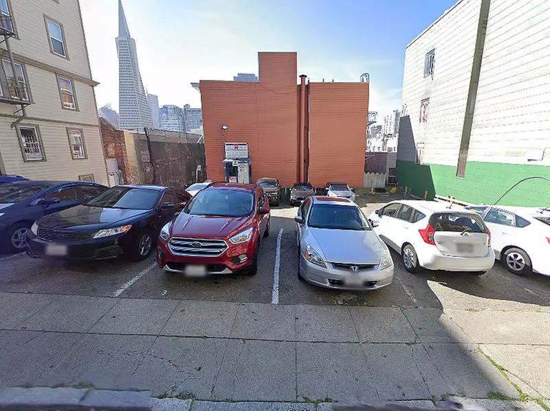 Parking at 65 Fresno St. Lot