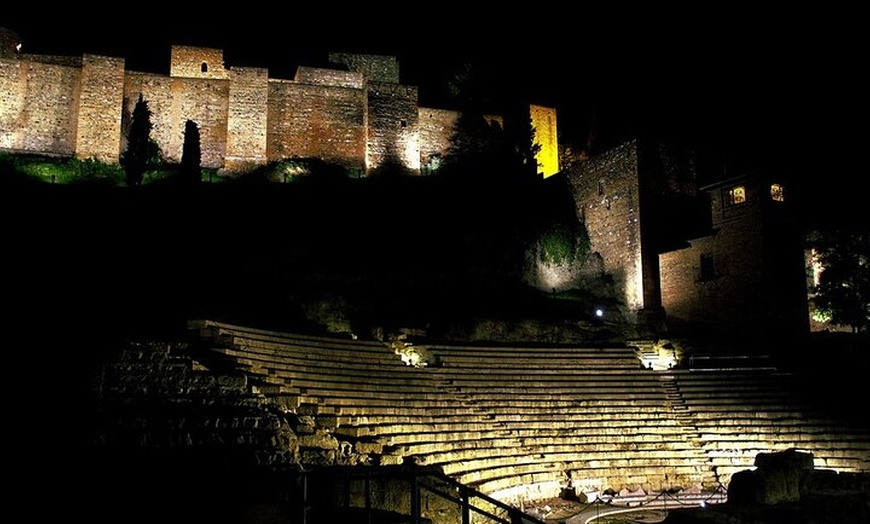 Image 4: Málaga de Noche : Tour Privado & Personalizable por la Ciudad Nocturna