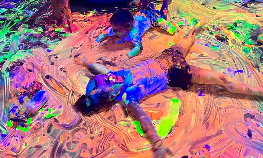 Image 4: Ultimate UV Paint Party in Maleny for Ages 18 months and above