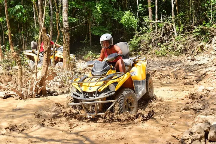 ATV Extreme and Snorkel Combo Tour from Cancun
